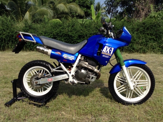 ธารนนทบุรี//ขาย honda ax1 สวยๆท่อแต่ง ระบบไฟสมบูรณ์ ระบบเครื่องสมบูรณ์เดินเบานิ่งครับ อินวอยท์แท้+พ.ร.บ ราคา 39,000