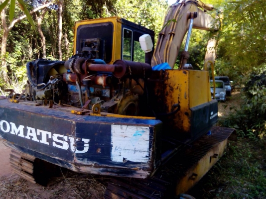 ขายPC120-3. รถใช้งานได้ปกติทุกอย่างเครื่อง6BD1 TURBO เครื่องนิ่มดีมาก