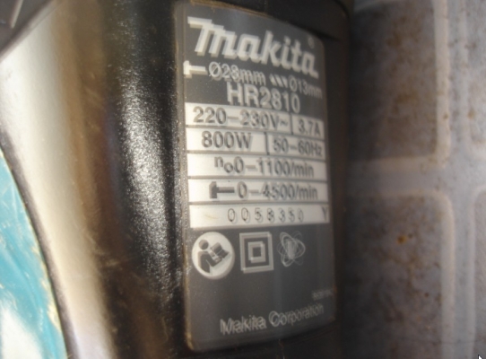 ขายสว่านโรตารี่ 28mm Makita Rotary Hammer HR2810 3ระบบ