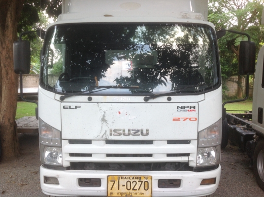 ขาย 6 ล้อ NPR  CNG. แท้งโรงงาน ปี 52 ยาว 4.9 เมตร พร้อมตู้ลิฟท้าย  สภาพสวยพร้อมใช้. ขาย 630,000ทาบ