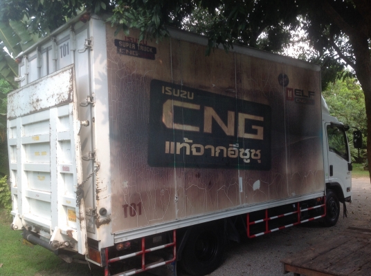 ขาย 6 ล้อ NPR  CNG. แท้งโรงงาน ปี 52 ยาว 4.9 เมตร พร้อมตู้ลิฟท้าย  สภาพสวยพร้อมใช้. ขาย 630,000ทาบ