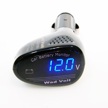 ที่วัดไฟแบตเตอรี่  สำหรับรถ