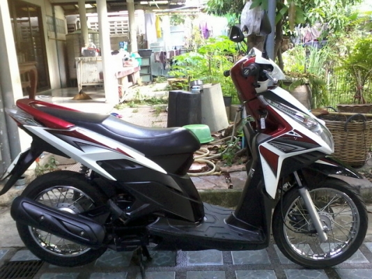 ขายClick 110i หัวฉีดปี55 ไมล์ขาว รถบ้านเครื่องเดิมๆ