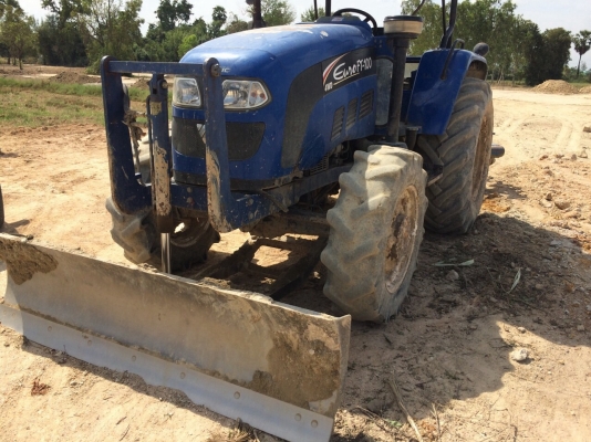 ขายรถไถยูโร100แรงม้าอุปกรณ์ครบรถปี54เอกสารเล่มทะเบียนพร้อมโอน