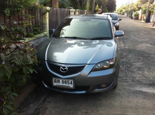 ขาย mazda3 ติดแก๊ส ต.ค.57 ประหยัด สวย เดิมๆ ปี2006