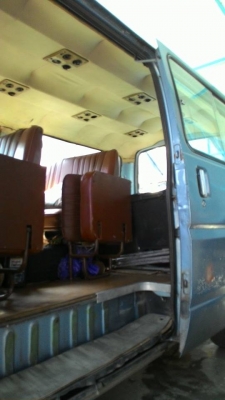 ขาย รถตู้ retro nissan urvan e23 เกียร์คอ เครื่องดีเซล เอกสารไม่ขาดต่อ