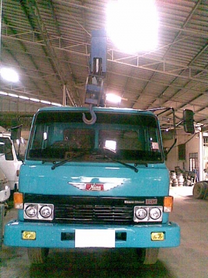 ขายรถเครนฮีโน่ ติดเครนเก่าญี่ปุ่น ทาดาโน่ซูเปอร์ Z303 เครน3 ตัน3ตอน