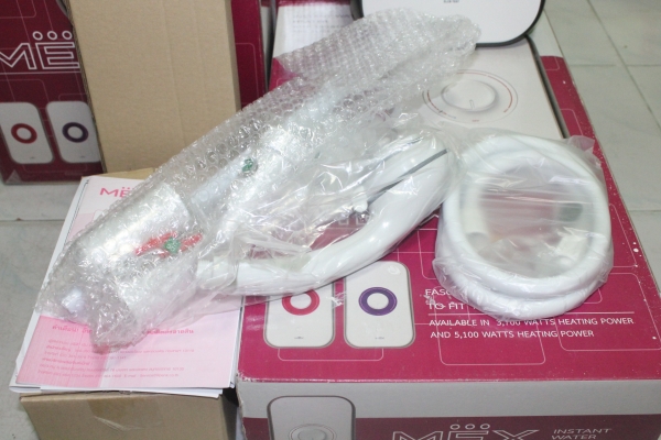 เครื่องทำน้ำอุ่นยี่ห้อMEX รุ่น code 3C เป็นของใหม่ครับไม่เคยใช้งาน เครื่องทำน้ำอุ่นยี่ห้อMEX รุ่น code 3C เป็นของใหม่ครับไม่เคยใช้งาน