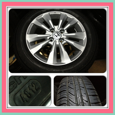 ขายล้อแม็กเดิมมือ2 NEW CITY ขอบ 15 4/100 +ยางปี12 ราคา 13,500 บาทถูก