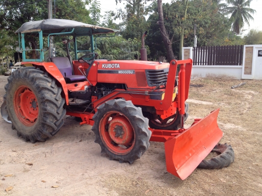 ขายถูกมาก kubota M5000 SU พร้อมอุปกรณ์