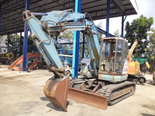 ขาย รถแมคโค ชุมิโตโม SH75-1 เก่านอกมีเอกสาร รับจัดไฟแนนร์ให้ มีหลายคันให้เลือก