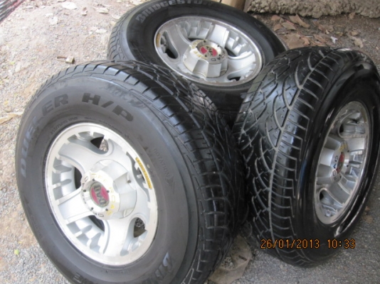 แม็ก 15 ยาง 31 AT ทั้งชุด 8,500