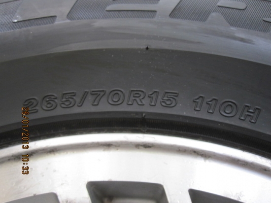 แม็ก 15 ยาง 31 AT ทั้งชุด 8,500