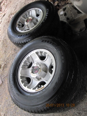 แม็ก 15 ยาง 31 AT ทั้งชุด 8,500