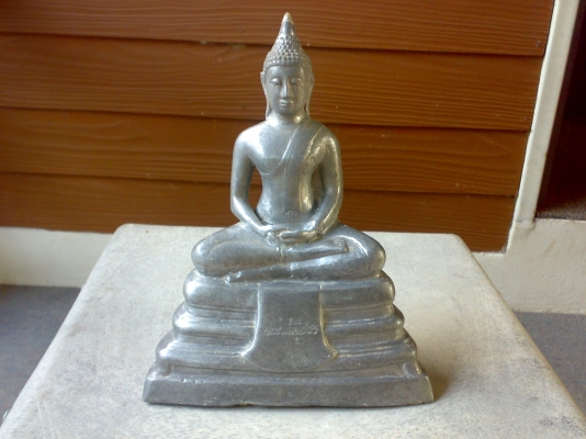 ฝากลง พระบูชาหลวงพ่อโสธร ปี 2497 เนื้อชินเงิน หน้าตักกว้าง 5 นิ้ว