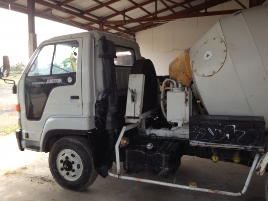 ขายรถโม่ปูน isuzu juston โม่2.5Q นำเข้าญี่ปุ่นเอกสารอินวอยส์