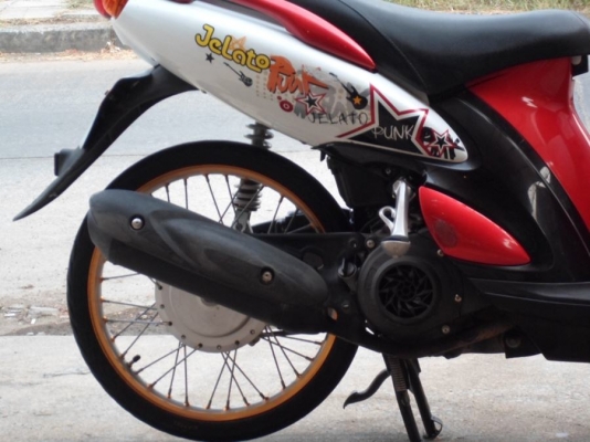 ขาย Jelato ปี 54 สภาพเทพ เครื่องเดิมๆทุกอย่างภาษีไม่ขาด ทะเบียนพร้อมโอน ราคา 17,900 ขาย Jelato ปี 54 สภาพเทพ เครื่องเดิมๆทุกอย่างภาษีไม่ขาด ทะเบียนพร้อมโอน ราคา 17,900