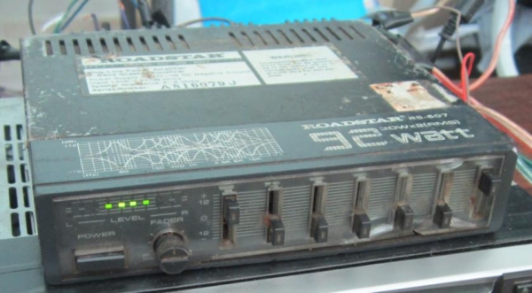 มีคลิปให้ดู!!(สินค้าชิ้นที่ 1) EQ ของ ROADSTAR(หายาก) 30Wx2(RMS) 7 แบนด์