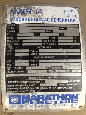 ขายเครื่องปั่นไฟcummins KTA38