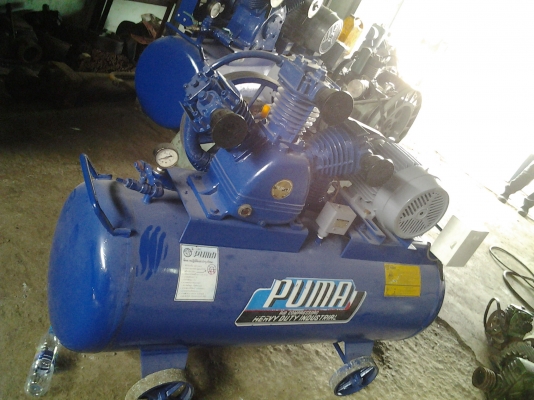 ปั๊มลม puma มือ2 สภาพ เนี๊ยบมากๆ ขนาดความจุถัง 280 ลิตร ทำลมได้สูงสุด 14 บาร์ ไฟ 3 เฟส รับประกัน6เดือน สินค้าอยู่พุทธมลฑลสาย4 สนใจติดต่อ 081-5266979
