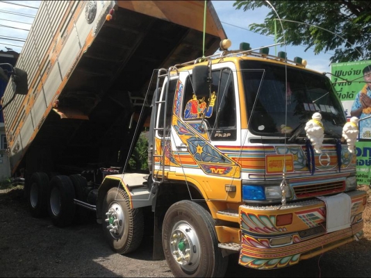 ขาย ฮีโน่ 3M 240 แรง 12 ล้อ ดั๊มเกษตรเนียม / มีลำโพงลากจูงพร้อมใช้ ( ขายเฉพาะแม่ตัวเดียว )