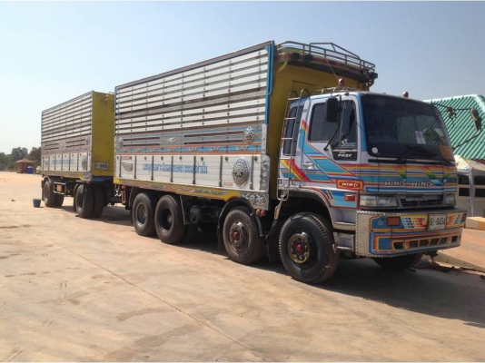 ขาย ฮีโน่ 2K 240 แรง ปี 44 ( พ่วงแม่ ลูก 20 ล้อดั๊มเกษตรเนียม )