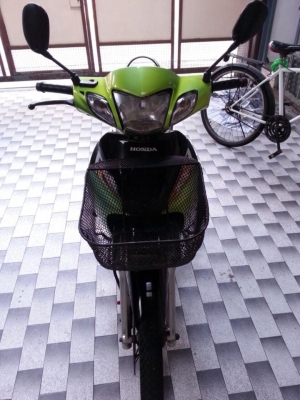 Wave 125 R สี เขียวดำ  ดิส หน้า-หลัง