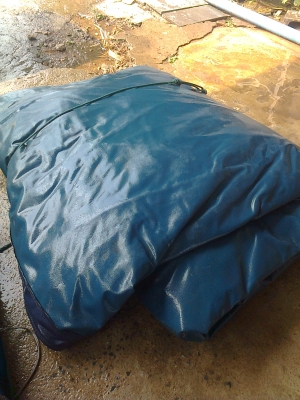 ขายผ้าใบคลุมรถสิบล้อ สภาพใหม่ใช้ไม่ถึงเดือนครับ