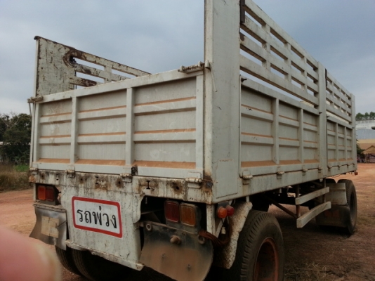 ขายด่วนลูกพ่วงสองเพลาไม่ดั้มสภาพพร้อมใช้งานยางดีเอกสารชุดโอนพร้อมรีบโทรเลย 0801515451  0811838154