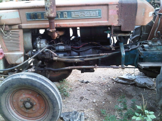 Kubota L240 แต่เครื่องเป็น iseki 25 แรง ขายตามสภาพครับ