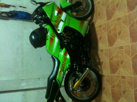 ขายKawasaki kr สภาพใช้ได้เครื่องดี13,500ต่อได้ กทม.