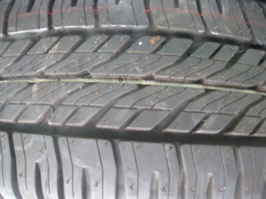 ขายล้อกะทะ Honda Jazz  15" 4รู 100 +ยาง ปี 12 + ฝาครอบ (081-3747940)