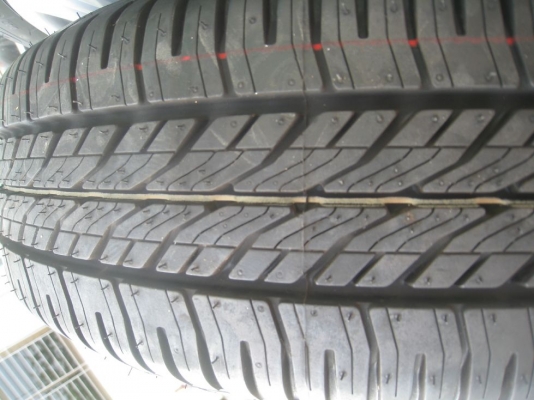 ขายล้อกะทะ Honda Jazz  15" 4รู 100 +ยาง ปี 12 + ฝาครอบ (081-3747940)