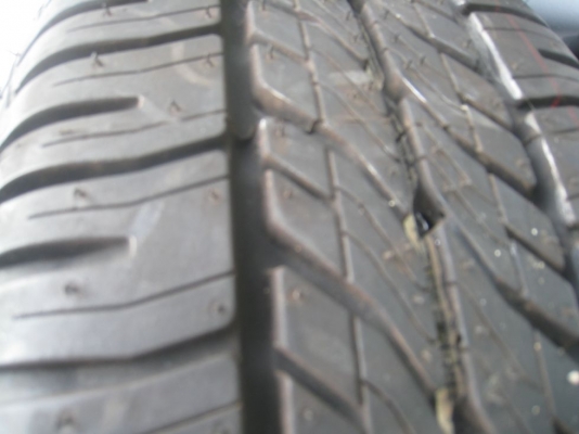 ขายล้อกะทะ Honda Jazz  15" 4รู 100 +ยาง ปี 12 + ฝาครอบ (081-3747940)