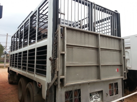 ขายด่วนlSUZU DECA 195แรงสองเพลาปี44รถบรรทุกสุกรต่อพิเศษ มีลีฟสไลด์ สภาพพร้อมใช้โทร 0801515451 0811838154