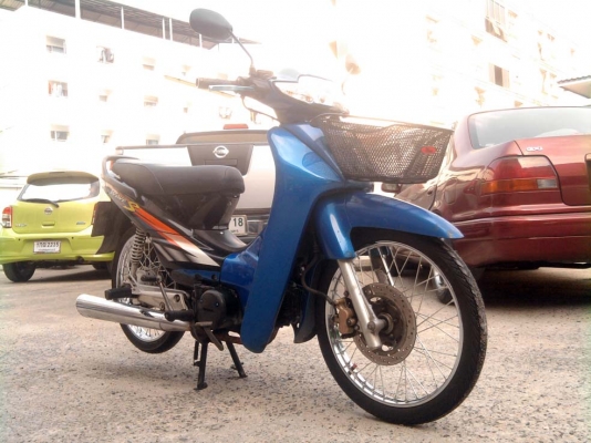 ขออนุญาติขาย  HONDA WAVE 100S มือเดียว สีน้ำเงินดำ