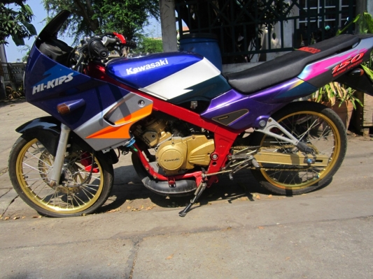 ขายด่วน KR150 CC ปี39แต่งสวยถูกๆ เครื่องดีแน่นๆ ชุดโอนครบ