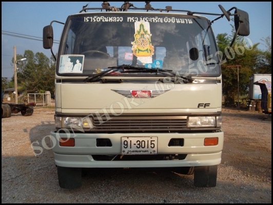 ขายด่วน รถบรรทุก 6 ล้อ HINO FF3H 195 แรง (รถห้างแท้) กระบะ 5.5M สภาพเดิมๆสวย พร้อมใช้งาน ราคาสุดคุ้ม