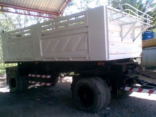 ขายหางพ่วงสามมิตรสองคาน  ปี  47  หางใช้งานเฉพาะหิน  ทราย  อย่างเดียว