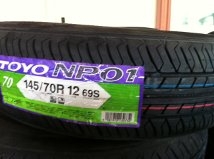 ขายยางfalken,toyo 145/70/12 69sของใหม่