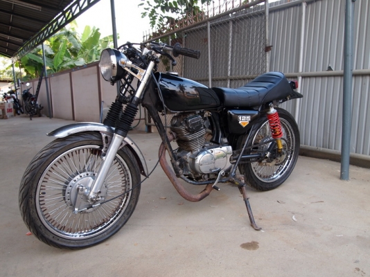 ขายรถHonda XL125 c.c. แนวคาเฟ่ ตามสภาพพร้อมใช้งาน  มีคลิปเครื่องยนต์