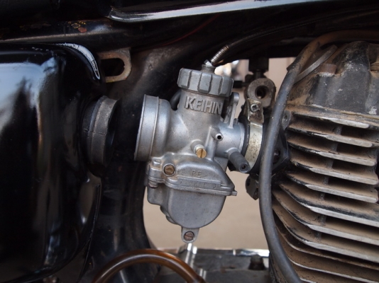 ขายรถHonda XL125 c.c. แนวคาเฟ่ ตามสภาพพร้อมใช้งาน  มีคลิปเครื่องยนต์