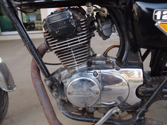 ขายรถHonda XL125 c.c. แนวคาเฟ่ ตามสภาพพร้อมใช้งาน  มีคลิปเครื่องยนต์