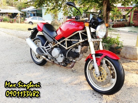 แม็กสิงห์บุรี//DUCATI MONSTER M900 ปี97 สภาพสวยเดิมๆ อินวอย+สรรพาสมิตรแท้ๆ 148000 ด่วน