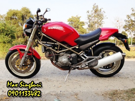แม็กสิงห์บุรี//DUCATI MONSTER M900 ปี97 สภาพสวยเดิมๆ อินวอย+สรรพาสมิตรแท้ๆ 148000 ด่วน