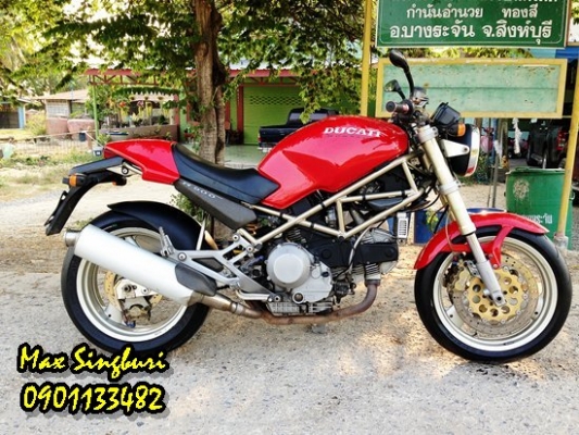 แม็กสิงห์บุรี//DUCATI MONSTER M900 ปี97 สภาพสวยเดิมๆ อินวอย+สรรพาสมิตรแท้ๆ 148000 ด่วน