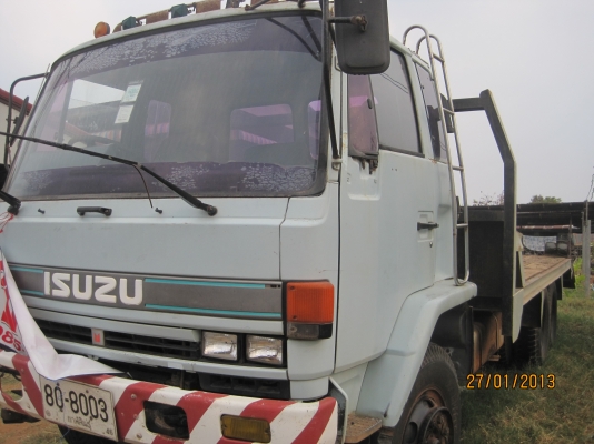 ขายรถเทลเล่อ 10ล้อ1เพลาISUZU ROKCY 195 แรง ปี38 รถห้างแท้ครับ พร้อมโอนครับ