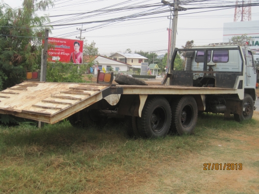 ขายรถเทลเล่อ 10ล้อ1เพลาISUZU ROKCY 195 แรง ปี38 รถห้างแท้ครับ พร้อมโอนครับ