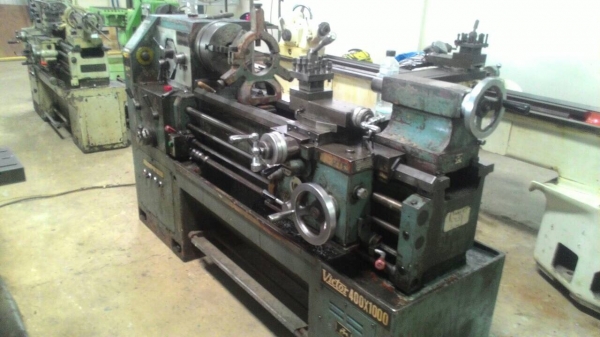 เครื่องกลึง6ฟุตVector4เพลาเด้งมีเบรค400x1000