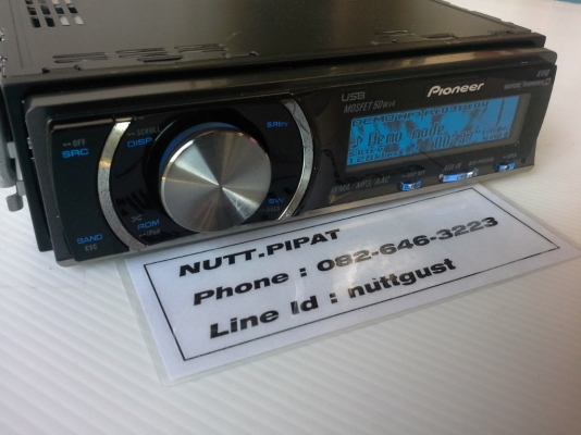วิทยุ 1Din Pioneer DEH-P6050UB มือสองญี่ปุ่น